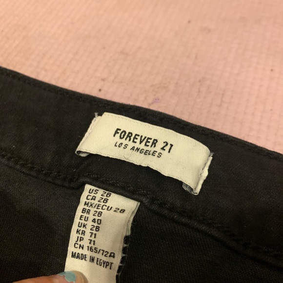 Forever 21 jeans black - Picture 6 of 6
